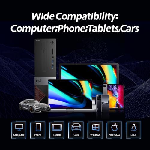 Lightning-Fast 512 GB External SSD Flash Drive – Dual USB-C & USB-A Connectivity for i Phone 15/16, Android, PS4, Windows, and Mac – High-Speed Data Transfer Up to 560 MB/s for Effortless File Management and Ultimate Portability