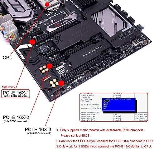 Maximize SSD Performance with NFHK M.2 to Oculink Adapter – Dual 2-to-2 PCIe NVME/AHCI Connector for Enhanced Speed | Supports 2230/2242/2280/22110 mm Drives | Ideal for High-Performance Gaming & Content Creation | Plug-and-Play Installation for Seamless Upgrades | Durable, Compact Design for Reliable Connections