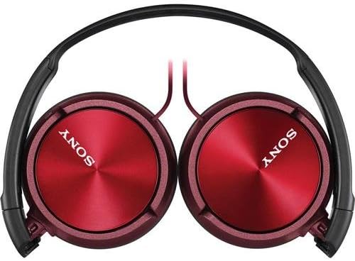 Sony MDR-ZX310 AP ZX Series Ultra-Light Wired On-Ear Headphones – Featherweight Comfort, Crystal-Clear Audio, and Integrated Microphone for Seamless Connectivity and Stylish Portability