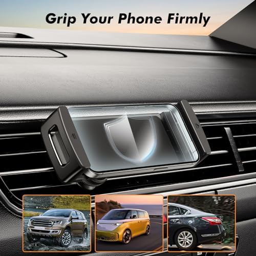 Revolutionize Your Driving Experience with the OATSBASF 360° Rotatable Car Vent Phone and Tablet Mount – Ultimate Compatibility for Samsung Galaxy Z Fold Series, Google Pixel 9 Pro, and i Phone 16, 15, 14 – Effortless Installation, Stylish Design, and Enhanced Safety for Hands-Free Navigation and Connectivity