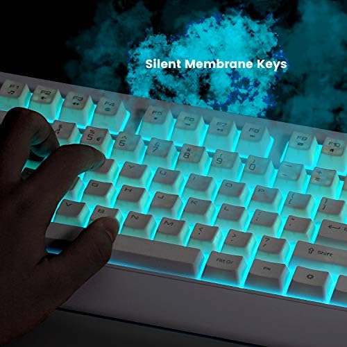 Durable & Washable Perixx PERIBOARD-517 Wired USB Keyboard – IP65 Certified, Ergonomic Design for Home & Office Use, Enhanced Compatibility with Windows & mac OS, Ideal for Quick Cleaning and Hygiene