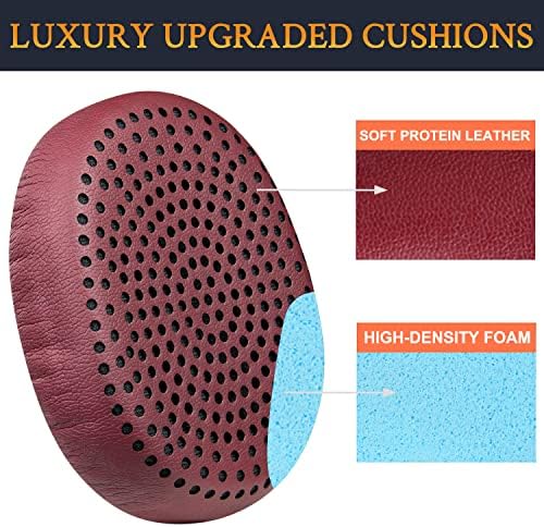 SOULWIT Premium Earpads for Skullcandy Riff/Riff2 – Ultra-Comfort Noise Isolation Cushions with Soft Leather Finish – Effortless Installation & Modern White Design for Enhanced Audio Experience