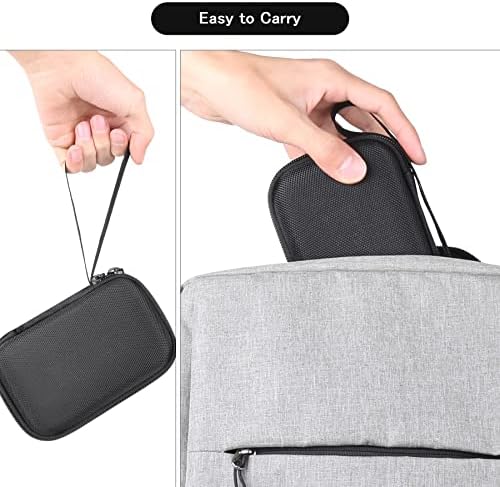 Aenllosi Premium Hard Shell Case for UCOMX Nano 3-in-1 Wireless Charger – Ultimate Protection & Portability for Travel Enthusiasts – Shockproof Design with Soft Lining for Scratch Resistance – Secure Zipper Closure for Everyday Use