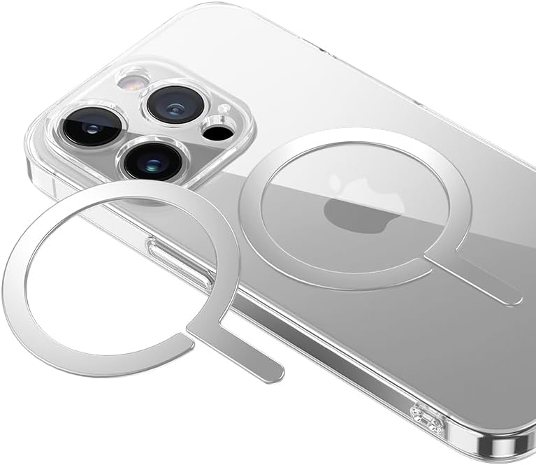Mag Safe Sticker 2 Pack – Universal Magnetic Charging Ring for i Phone & Galaxy Devices – Elegant Mirror Blue Design for Enhanced Fast Charging – Effortless Wireless Compatibility for Busy Lifestyles – Durable, Lightweight, Residue-Free Application