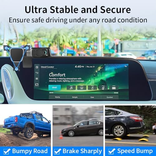 Elevate Your Driving Experience with the Custom-Fit Dashboard Phone Holder for Genesis G70 (2022-2025) – Effortless Installation, Secure Navigation, and Hands-Free Accessory – Stylishly Designed Mobile Device Mount with 360-Degree Adjustable Viewing Angles for Ultimate Convenience and Safety