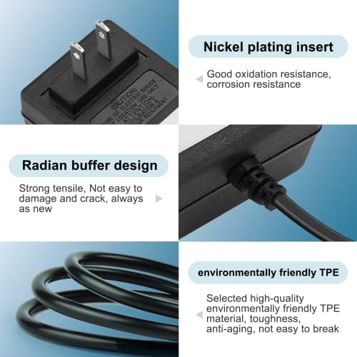 USB-C 12 V AC/DC Power Adapter for AVAPOW Jump Starters – Rapid Charging Solution for A58, A68, A28, A08, A18 Models – Lightweight & Durable Emergency Accessory for Hassle-Free Power Supply and Quick Recharge