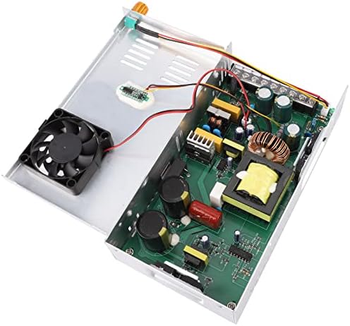 DROK 24 V Adjustable Power Supply – High-Efficiency AC to DC Converter for Reliable Power Delivery, 20 A 480 W Regulated Adapter Perfect for Computer Labs and Versatile Electronic Applications, Adjustable 5 V to 24 V Voltage Transformer for Enhanced Performance and Compatibility