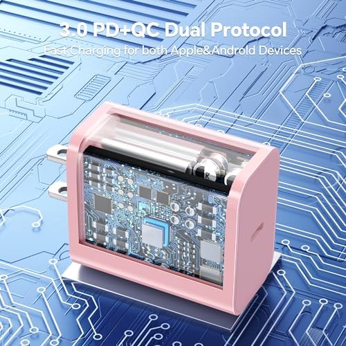 Rapid Charge Power Duo: 6 FT USB-C Wall Charger & Cables for i Phone 16, 15, Pro Max, i Pad Pro, Samsung S23 & Android – Unmatched Speed & Universal Compatibility for All Devices – Perfect for Home & Travel Use