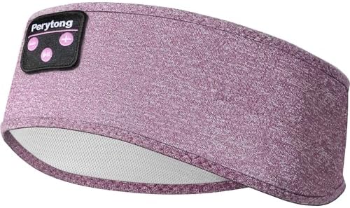 Perytong Wireless Bluetooth Sports Headband Headphones – Ultimate Comfort & Crystal-Clear Sound for Sleep, Yoga & Jogging – Perfect for Insomnia Relief, Meditation, and Easy Device Pairing
