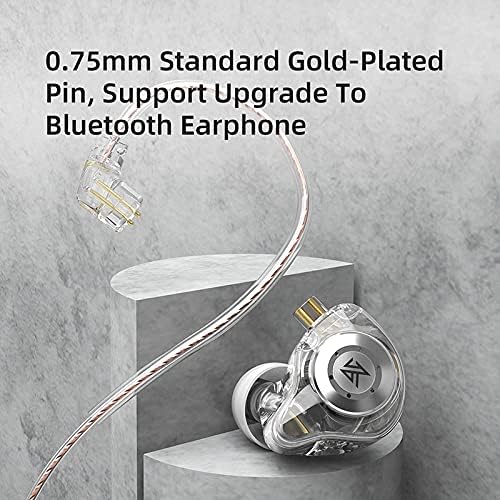 KZ EDX Pro Wired Earphones – Cutting-Edge In-Ear Monitors with Dual Dynamic Drivers for Exceptional Hi-Fi Sound, Advanced Noise Cancellation, and Integrated Microphone – Stylish Cyan Finish for Ultimate Comfort and Device Versatility