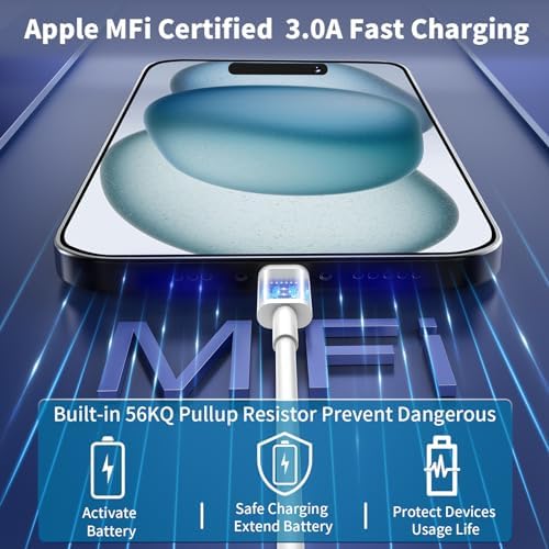 Rapid 20 W USB-C Wall Charger Duo for i Phone 14 & More – Stuffcool MFi Certified 6 FT Type C to Lightning Cable Included – Compact Fast Charging Power Adapter for Swift Device Recharging & Ultimate Safety Features