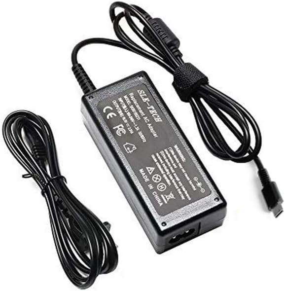 SLE-TECH 65 W USB-C Chromebook Charger: Universal Compatibility for HP, Lenovo, Dell, Asus, Samsung – Fast Charging Power Supply for Laptops and Chromebooks – Enhanced 45 W & 65 W Support for Optimal Performance in All Models