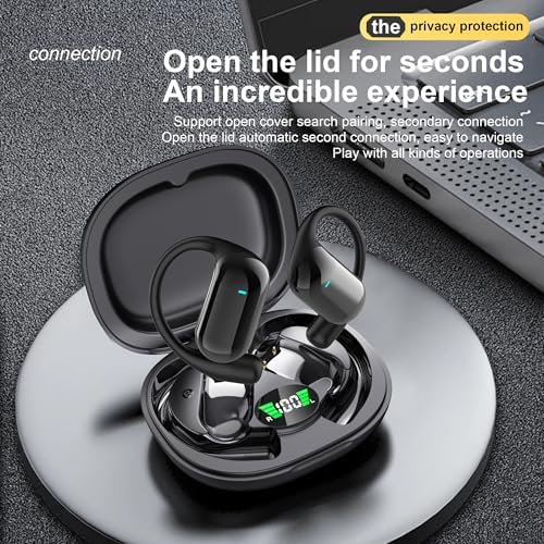 AI-Powered 144-Language Bluetooth Earbuds: Advanced Noise-Canceling Headphones for Effortless Communication in Any Setting, Ideal for i OS & Android Users, Waterproof Design for Enhanced Durability and Comfort During Travel