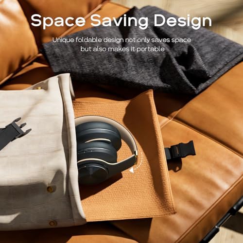 Transform Your Listening Journey with DOQAUS Over-Ear Bluetooth Headphones: 90-Hour Playtime, Tailored EQ Settings, and Superior Noise Cancellation for Unmatched Comfort and Audio Clarity in Music and Calls