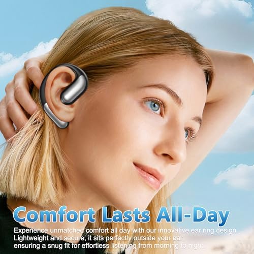 AI-Powered Translation Earbuds: 3-in-1 Real-Time Language Converter with Premium Stereo Sound, Seamlessly Compatible with i OS & Android – Effortless Global Communication in 144 Languages, Lightweight Noise-Cancellation Design for Ultimate All-Day Comfort (Ivory)
