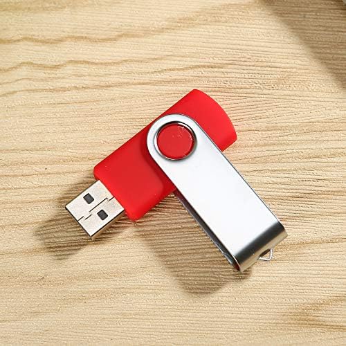 Alihelan 8 GB USB Flash Drive 5 Pack – Vibrant Swivel Memory Sticks with LED Indicator for Seamless Data Transfer, Ideal for Personal and Professional Use – USB 2.0 Portable Storage in Black, Red, Purple, Yellow, and White – Perfect for Easy File Sharing and Backup