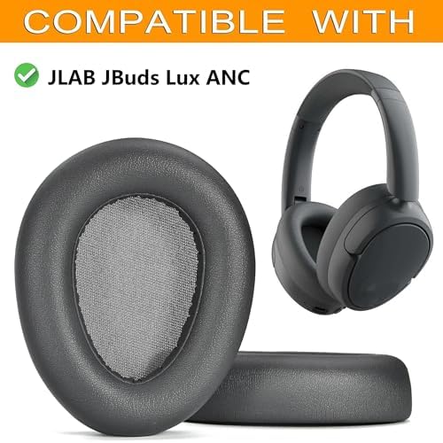 Transform Your Listening Journey with Premium Replacement Ear Pads for JLAB JBuds Lux ANC – Luxurious Soft Leather, Superior Noise Isolation Foam, Unique Green Aesthetic, and Hassle-Free Installation for Unmatched Sound Clarity