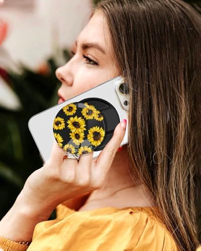 Adorable Cartoon Mag Safe-Compatible Phone Grip Stand – Lightweight Kickstand Ring Holder for Enhanced Usability – Perfect Accessory for i Phone 16/15/14/13/12 with Playful Design for Women and Girls – Durable, Easy-to-Install Magnetic Phone Accessory