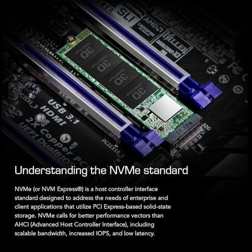 Elevate Your Computing Experience with the Transcend 256 GB M.2 2280 SSD – Achieve Lightning-Fast Speeds of Up to 1,600 MB/s for Seamless Gaming and Multitasking, Featuring PCIe NVMe Gen3 x4 Compatibility, 3 D TLC NAND Technology for Enhanced Durability, and Intelligent LDPC Error Correction for Unmatched Data Integrity. Perfect Upgrade for Ultrabooks, Laptops, and Desktops!