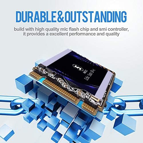 Transform Your System with the Shark Speed 64 GB MSATA SSD – High-Performance Internal Solid State Drive for Enhanced Speed and Storage in Desktops & Laptops – Lightning-Fast SATA III 6 Gb/s for Gamers and Professionals Seeking Unmatched Efficiency and Reliability
