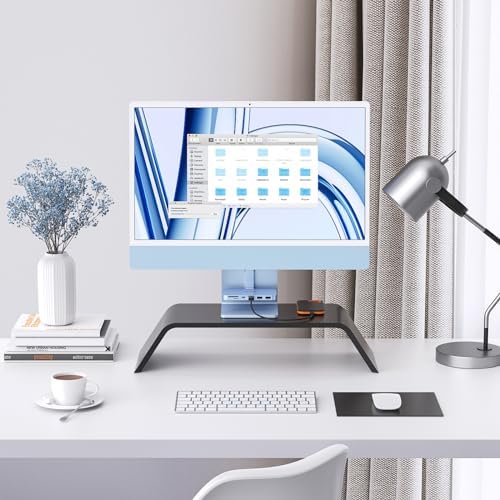 Minisopuru i Mac USB-C Hub for M1, M3, M4 – Ultra-Fast 10 Gbps Adapter with SD/TF Card Slots & USB A/C Ports – Perfectly Designed for 2021/2023/2024 i Mac 24-Inch & Studio Display 27-Inch – Sleek Silver Hub for Effortless Connectivity & Enhanced Performance