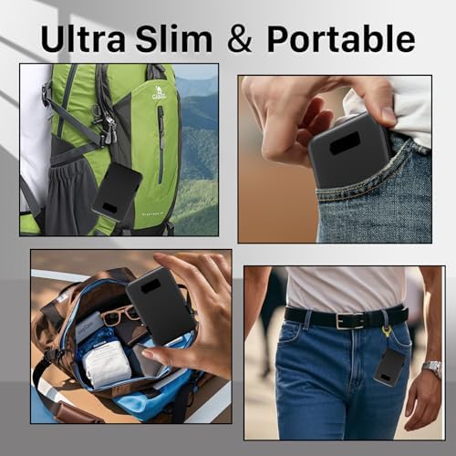 Ultra-Slim 5000 m Ah Portable Charger with Built-in Cables – Travel-Friendly Power Bank for i Phone & Android Devices – Lightweight, Efficient, and Universally Compatible External Battery Pack – High-Speed Charging with Multiple Safety Protections – Perfect for Daily Use and Emergency Power Needs – Ideal for Travelers and On-the-Go Charging Solutions