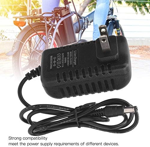 High-Performance 25.2 V Lithium-Ion Battery Charger with LED Status Indicator – Universal AC Adapter for Optimal Device Compatibility (100-240 V) by Alomejor