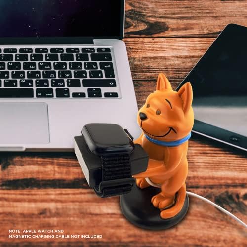 Charming Cat-Themed Apple Watch Charging Stand – Non-Slip Dock for All Series 1-8 | Foam-Guarded Design for Ultimate Protection and Quick Charging – Perfect Gift for Cat Lovers and Smartwatch Enthusiasts
