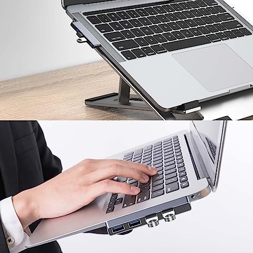 Enhance Your Digital Workspace with Fidioto USB Hub 2 Pack – Versatile 4-Port Adapter for Laptops & Macs, Featuring 1 Ultra-Fast USB 3.0 Port and 3 USB 2.0 Ports for Effortless Device Connectivity and Data Transfer, Ideal for Busy Professionals and Students on the Move