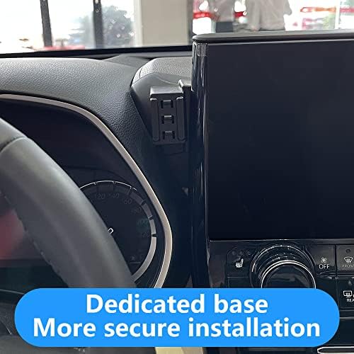 Toyota Highlander 2020-2025 Premium Car Phone Holder – Secure Smartphone Mount with 360° Rotation and Built-in Charger for Enhanced Driving Convenience – Ideal for Highlander Hybrid Accessories and Mobile Cradle Needs