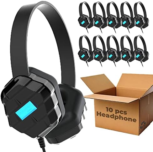 Gumdrop Drop Tech B1 On-Ear Headphones: Unmatched Durability for K-12 Classrooms – Comfortable Fit, Quick Device Connectivity, and Premium Sound Quality for Enhanced Learning Experience