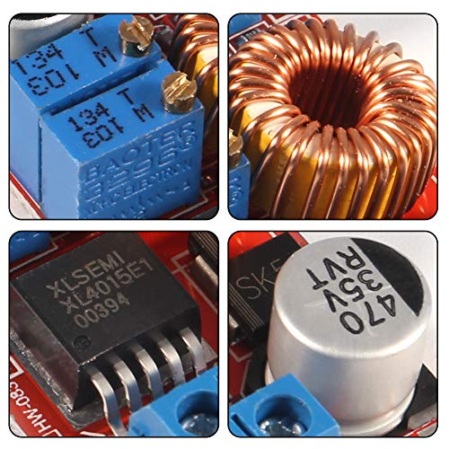 Efficient 6 PCS XL4015 E1 Lithium Battery Charging Module – 5 A Adjustable DC to DC Step-Down Converter for Rapid Power Management, Enhanced Compatibility, and Reliable Performance in DIY Electronics and Robotics