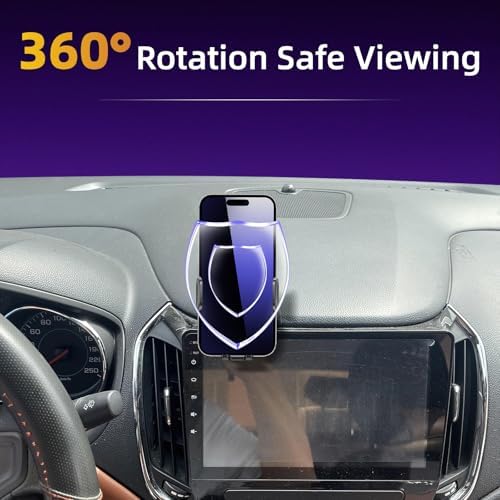 Enhanced Chevrolet Cruze Car Phone Holder for 2009-2015 Models – Adjustable Cradle for 4-7 Inch Smartphones, Ultimate Hands-Free Navigation and Communication Solution, Durable Design with 360-Degree Rotation and Easy One-Handed Access