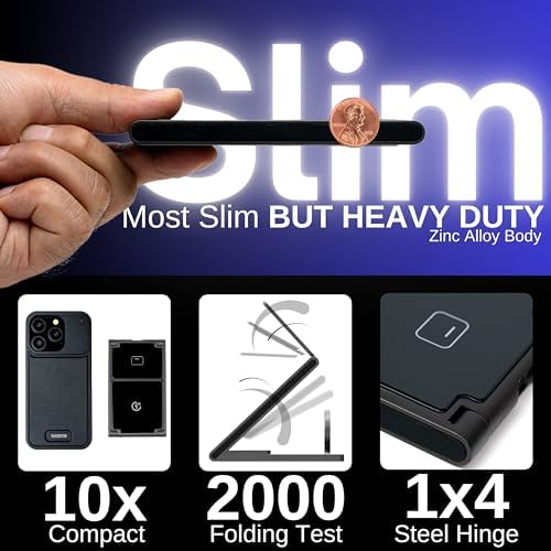 Ultimate 3 in 1 Wireless Charging Station for Apple Devices – Fast 15 W Charger for i Phone 16, 15, 14, Air Pods & Apple Watch – Adjustable Angle Travel Dock Weighing Only 8.8 oz – Perfect Gift for Tech Lovers Seeking Style and Efficiency