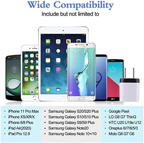 10-Pack USB Wall Charger Adapters – Efficient 1 A/5 V Fast Charging Blocks for i Phone 11 Pro Max to 16 & Samsung Galaxy S20 Ultra to S24 – Compact, Durable, and Travel-Friendly Power Solutions for All Your Devices