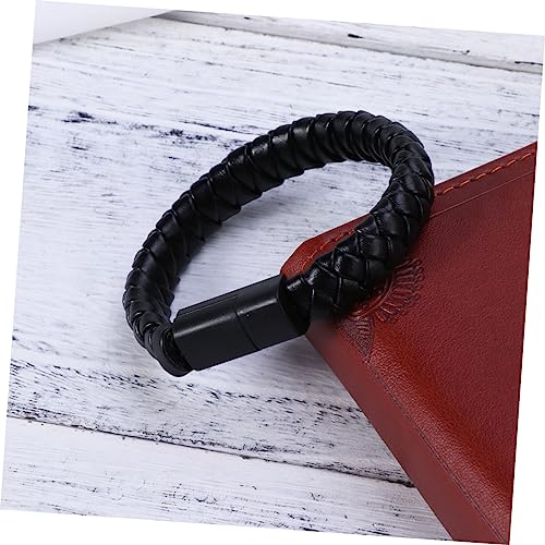 3pcs Charging Cable Bracelet Data Charge Cord Braided Wristband Style Portable USB-c Cable for Devices – Enhanced Compatibility and Speed