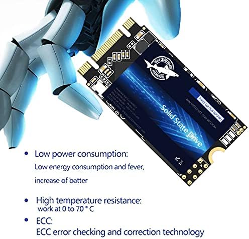 Unlock Lightning-Fast Computing with the Dogfish 500 GB M.2 2242 SATA III SSD – Perfect Upgrade for Desktops and Laptops with Enhanced Compatibility and Low Power Consumption for Ultimate Efficiency