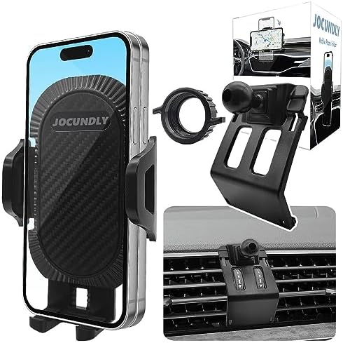 Audi Q3 2019-2024 Custom Phone Mount – Premium Thick Case Compatible Mobile Holder for Seamless Navigation – Adjustable Air Vent Cradle for All Smartphones – Durable Design for Secure Driving Experience