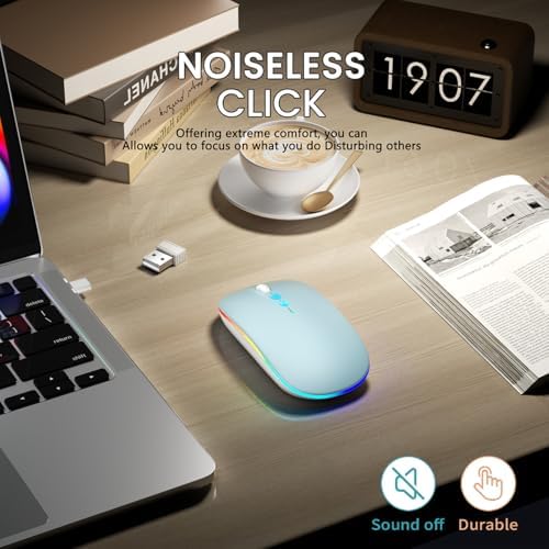 Elevate Your Computing Experience with the Q23 S Black Wireless Mouse – Rechargeable, Dual Mode USB-A & Type-C, Silent Operation, and 3 Adjustable DPI for Ultimate Precision and Versatility Across Laptops, Macs, PCs, and Android Devices