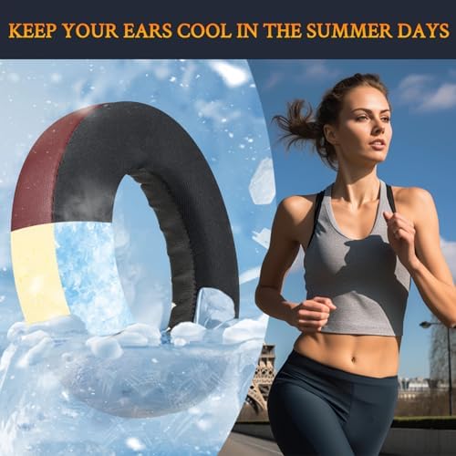 Transform Your Bose 700 Wireless Headphones with SOULWIT Cooling Gel Earpads – Ultra-Soft Ice Silk Fabric for Breathable Comfort, High-Density Noise-Cancelling Foam for Superior Sound Isolation, Easy Installation & Elegant White Design – Elevate Your Audio Experience Today!