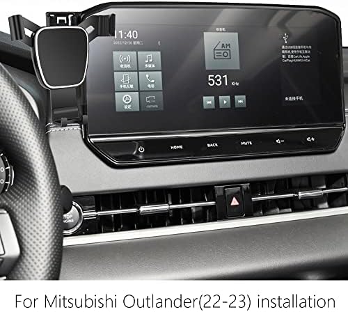 Mitsubishi Outlander 2022-2024 Car Phone Holder – Premium 9-Inch Screen Mobile Mount for Enhanced Navigation & Convenience – Sturdy, Stylish Design with 360° Rotation for Optimal Viewing and Easy Installation – Essential Auto Accessory for Safe, Hands-Free Driving