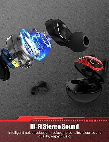 Charming Bluetooth Earbuds for Kids – Waterproof Noise-Cancelling In-Ear Headphones with Adorable Pig and Cat Designs – Comfortable Stereo Sound Perfect for Young Music Lovers and Learning – Durable, Easy-to-Clean Wireless Headset with Broad Device Compatibility – Engage Your Child’s Audio Experience with Fun and Functionality
