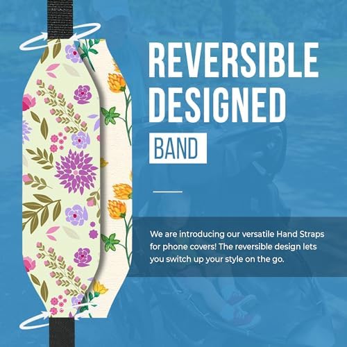 Floral Lace Anti-Slip Phone Grip Strap Set – Customizable Detachable Holder for Enhanced Smartphone Security, Reversible Design for Personalized Style, and Effortless Wireless Charging Compatibility – Elevate Your Daily Mobile Experience with Fashion and Functionality