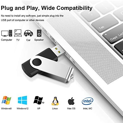 KEXIN 10-Pack 32 GB USB Flash Drives – Portable Memory Sticks with Enhanced Speed & Compatibility for Effortless Data Storage and Transfer, Perfect for Home, Office & School Use
