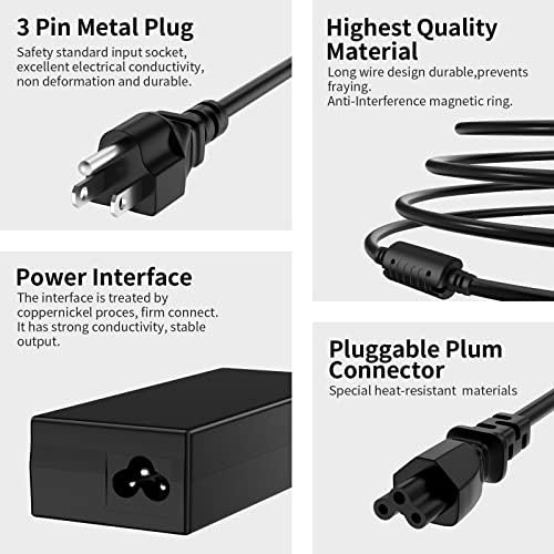 Power Up Your Lenovo with Ryaobwu 90 W/65 W USB Tip AC Adapter – Ultimate Compatibility for Think Pad and Idea Pad Models, Fast Charging & Safety Certified Power Supply for Reliable Performance – Ideal Replacement for T Series, E Series, & Flex Series Laptops