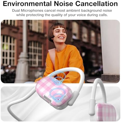 Purity Air Open Ear Headphones – Advanced True Air Conduction Wireless Bluetooth Earbuds with Dual Mic for Clear Calls – Ergonomic, Sweat-Resistant Design for Active Lifestyles – Compatible with i Phone & Android – Ultimate Comfort and Audio Awareness