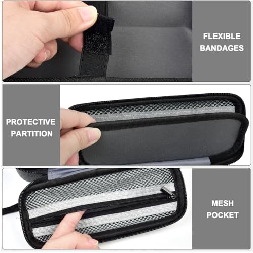 Premium Carrying Case for Anker Prime Power Bank 27,650 m Ah – Travel-Friendly Charger Storage Holder with 3-Port Design for Enhanced Charging Speed and Organization, Durable Grey Finish