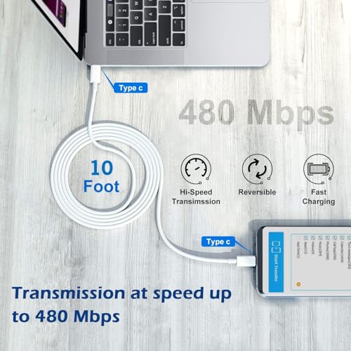 Ultimate 10 FT Fast Charging i Phone Bundle: USB C to Lightning Cable & Type C Wall Adapter – Unmatched Speed & Convenience for i Phone 14/13/12/11/X Models – Dual Pack for Home & Office Use – Premium Quality Charging Solution