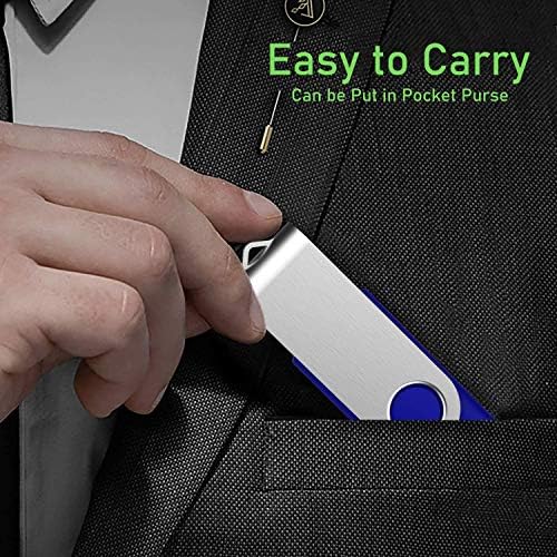 Maximize Your Data Storage with Our 10-Pack of 16 GB Swivel USB Flash Drives – Multi-Color Memory Sticks with LED Indicators for Fast File Sharing and Reliable Backup Solutions, Perfect for On-the-Go Professionals and Students