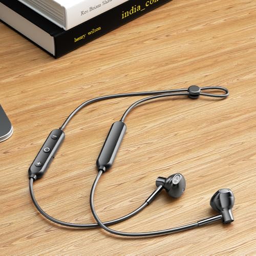 Unleash Superior Sound with Ultra-Light Magnetic Neckband Bluetooth Earbuds – High-Fidelity Noise-Canceling Sports Headphones Featuring 20-Hour Playtime and Integrated Microphone for Exceptional Comfort and Clarity During Workouts and Daily Activities